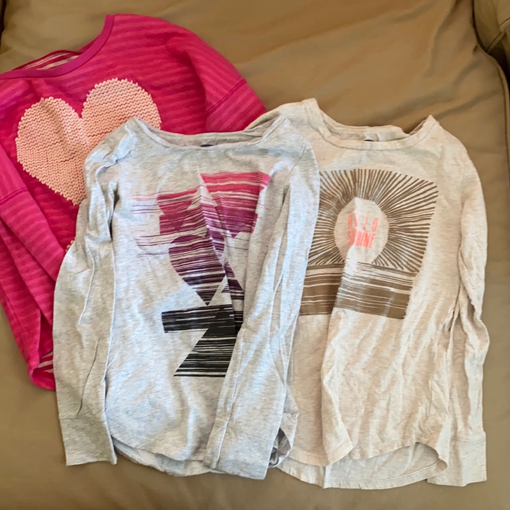Girls long sleeves